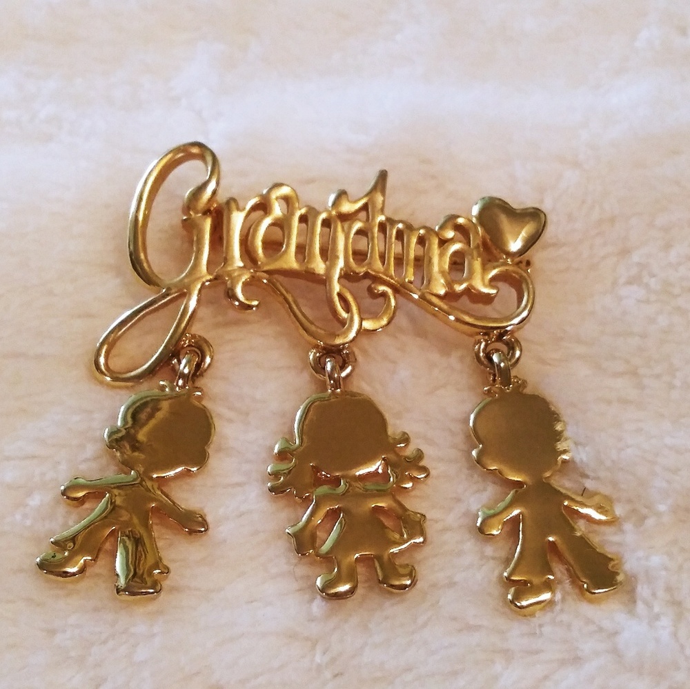 Vintage Grandma pin